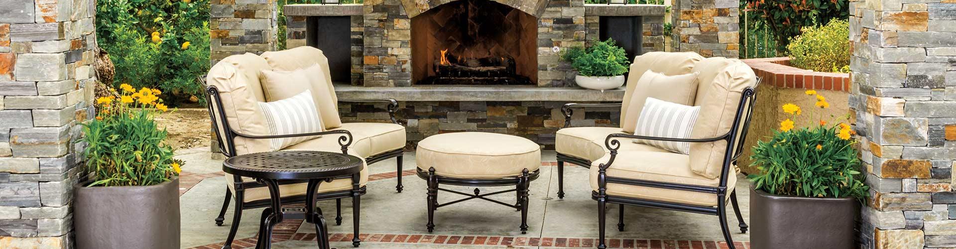 OUTDOOR LIVING • FURNITURE • FIREPLACES • KITCHENS