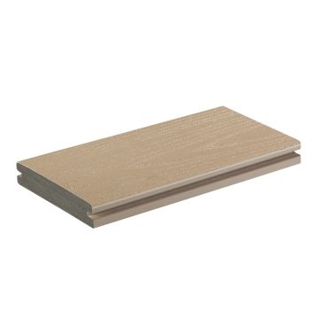 AZEK DECK 1x6x20' GROOVED (BROWNSTONE)