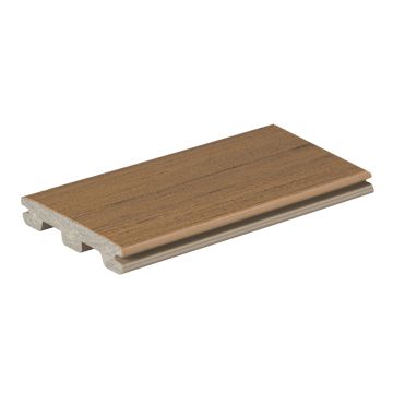 TIMBERTECH EDGE PRIME+ SCALLOPED DECKING GROOVED 20'(COCONUT HUSK)
