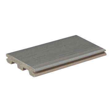 TIMBERTECH EDGE PRIME+ SCALLOPED DECKING GROOVED 20'(SEA SALT GRAY)