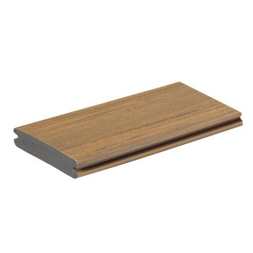AZEK VINTAGE GROOVED 12' DECK BOARD (WEATHERED TEAK)