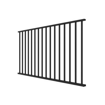 RDI AVALON 6'x42" LEVEL RAIL PANEL W/ SQUARE BALUSTERS [73019289] (MATTE BLACK)