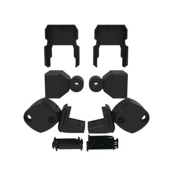 RDI AVALON TRISTAN STAIR BRACKET KIT 4PC [73019306](MATTE BLACK)