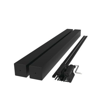 RDI AVALON 36" GATE KIT [73020654] (MATTE BLACK)