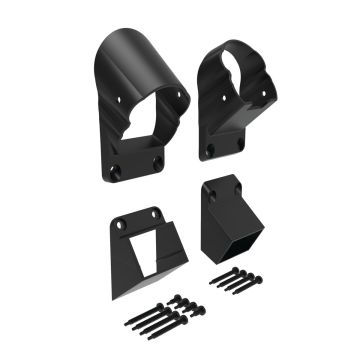 RDI AVALON PELLINORE FIXED STAIR BRACKET KIT 4PC [73045479 ] (MATTE BLACK)