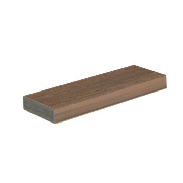 AZEK VINTAGE SQUARE EDGE 20' 3-1/4" NARROW DECK BOARD (ENGLISH WALNUT)NON-RETURNABLE