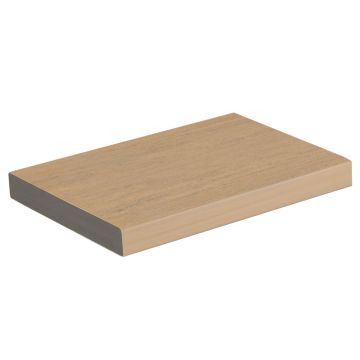 AZEK VINTAGE SQUARE EDGE 20' 7-1/4" WIDE DECK BOARD (WEATHERED TEAK)NON-RETURNABLE