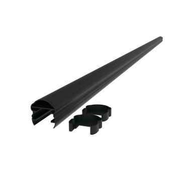 RDI AVALON 8' TOP CAP RAIL PELLINORE [73020449] (MATTE BLACK)