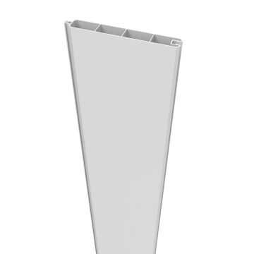 RDI HIDEAWAY PRIVACY RAIL INFILL 6'x6" VINYL INTERLOCKING BOARDS 6PC [73042846](WHITE)