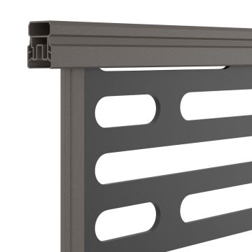 RDI AVALON 6' TOP CAP RAIL TRISTAN [73019457] (MATTE BRONZE)