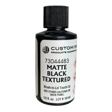 RDI TOUCH UP PAINT BOTTLE W/ BRUSH .5oz [73044483](MATTE BLACK)