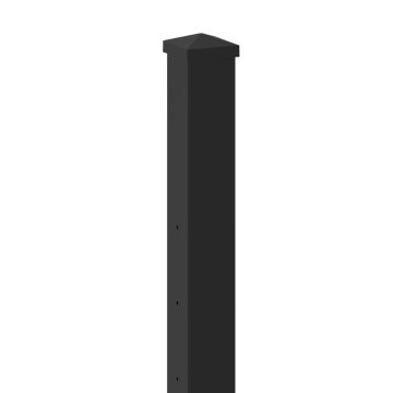 RDI AVALON CABLE RAIL 42" ROUTED CABLE BOTTOM STAIR POST [73045615] (MATTE BLACK)