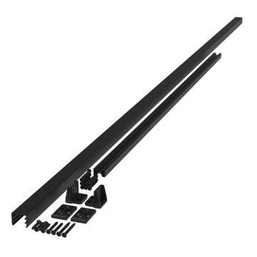 RDI AVALON CABLE RAIL 6'x42" LEVEL RAIL BEAM KIT [73050026] (MATTE BLACK)