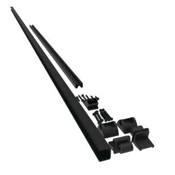 RDI AVALON CABLE RAIL 8'x36" STAIR RAIL BEAM KIT [73050035](MATTE BLACK)