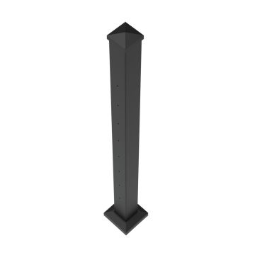RDI AVALON CABLE RAIL 39" ROUTED TOP STAIR [73050038] (MATTE BLACK)