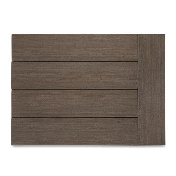 TIMBERTECH EDGE PRIME+ SCALLOPED DECKING SQUARE EDGE 20'(DARK COCOA)